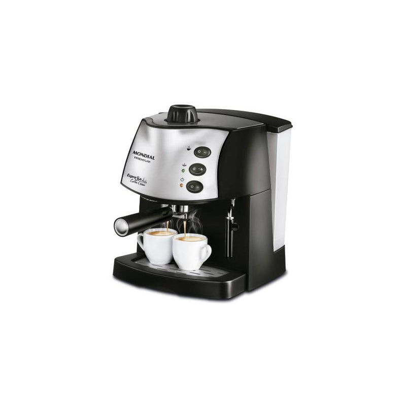 Cafeteira Expresso Mondial Coffee Cream Preto 127V C-08 1850-01