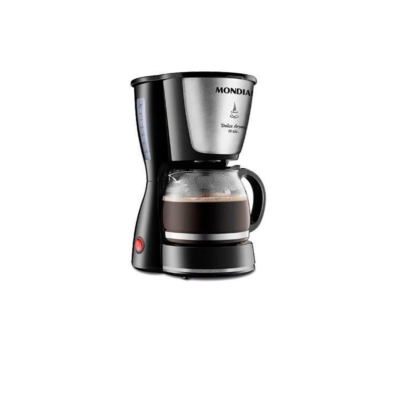 Cafeteira Elétrica Mondial, Dolce Arome Inox, 127V, Preto, 550W - C-30 18X