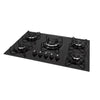 Cooktop a Gás Mondial 5 Bocas Preto Bivolt Tripla Chama