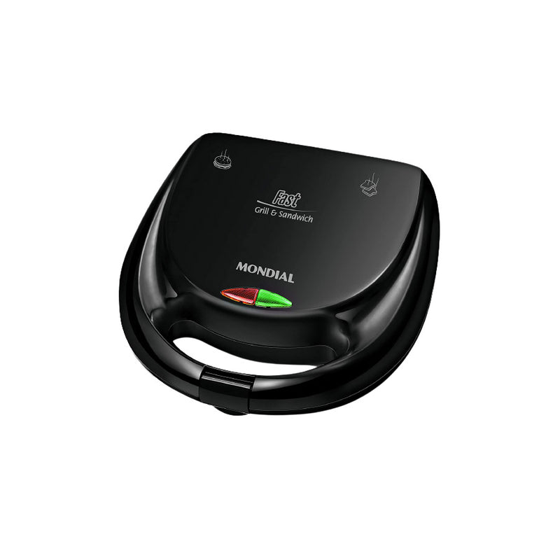 Sanduicheira Fast Grill e Sandwich 127v Mondial