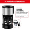 Cafeteira Elétrica Arno Perfectta Inox 15 Xícaras com Jarra de Vidro e Corta Pingos - 110V