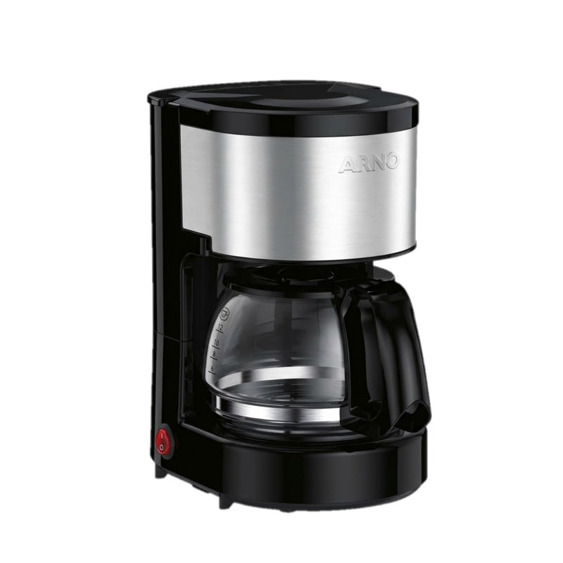 Cafeteira Elétrica Arno Perfectta Inox 15 Xícaras com Jarra de Vidro e Corta Pingos - 110V