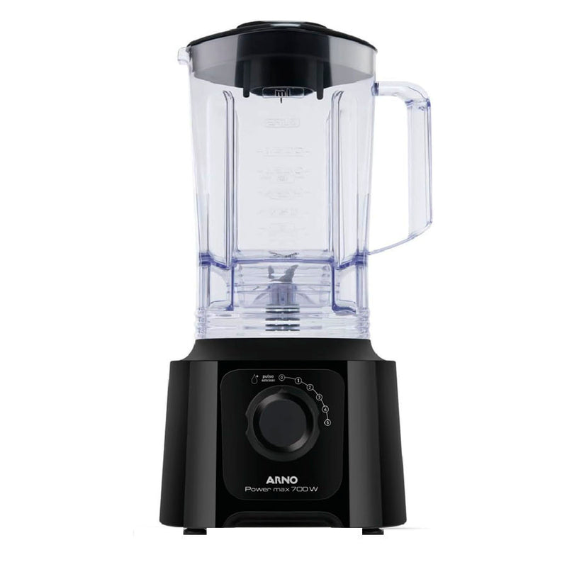 Liquidificador Arno Powermax Preto com 4 Lâminas Powelix 700W - 3,1L