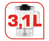 MULTIPROCESSADOR COM LIQUIDIFICADOR MULTICHEF 4 EM 1 ARNO