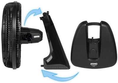 Ventilador de Mesa Arno Ultra Silence Force 40cm Vd40 127V