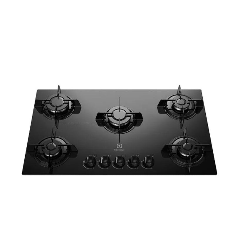 Cooktop 5 Bocas Electrolux a Gás com Acendimento Automático (KE5GP) Bivolt - Preto