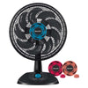VENTILADOR DE MESA 40CM MALLORY NEO AIR 15 PRETO E ROSA - 127V