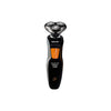 Barbeador Elétrico Mallory Sensitive Derma Care Bivolt Preto e Laranja