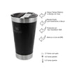 COPO TERM STANLEY INOX C/TP 473ML BLACK