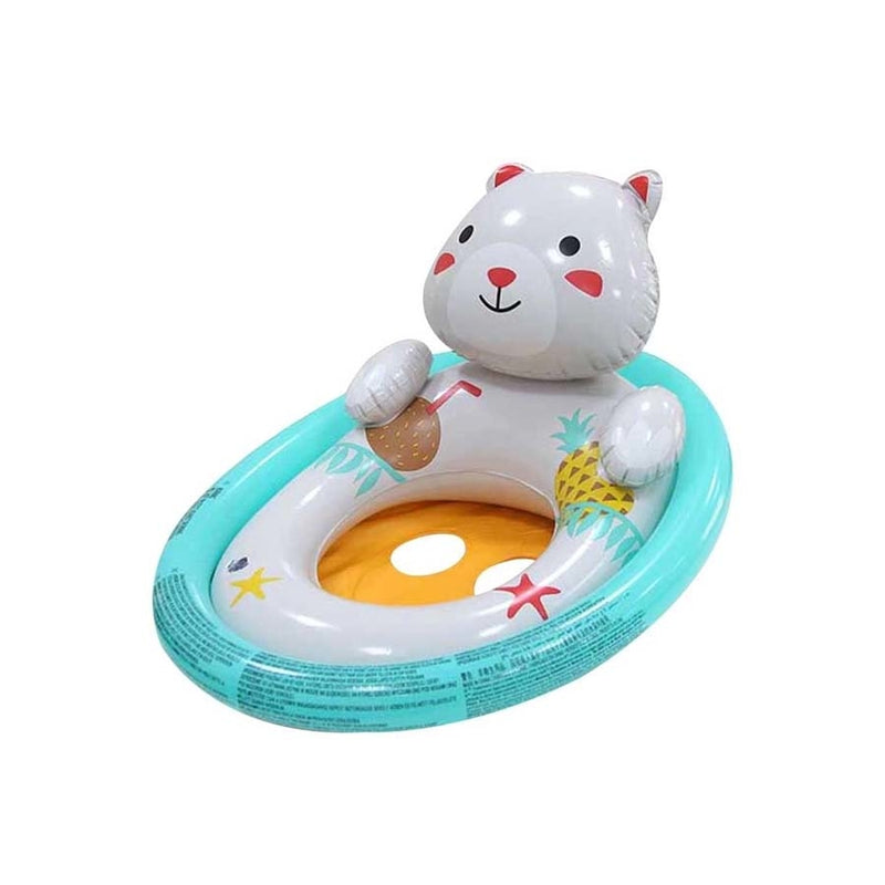 Boia Inflável Infantil Urso Bestway Animais Para Crianças De 1 A 3 Anos