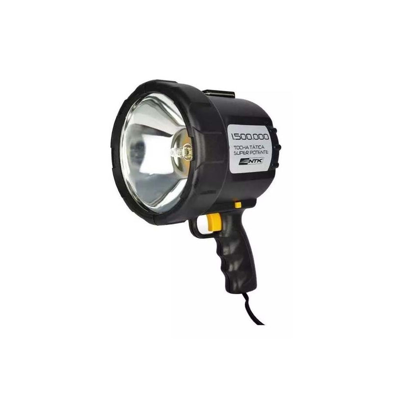 Tocha de Mão NTK de 12V com lâmpada halógena