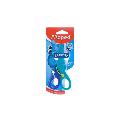 Tesoura Escolar Pulse Jacaré Security 12CM 472110 Maped