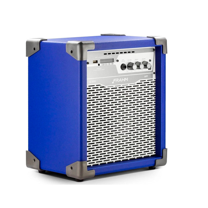 Caixa De Som Amplificada Frahm LC250 App 100W Azul 31586