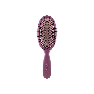 ESCOVA DE CABELO COLOR RAQUETE OVAL