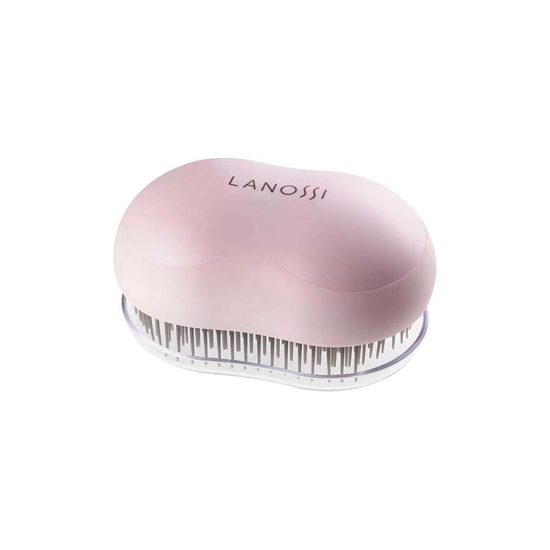ESCOVA DE CABELO DESEMBARAÇANTE POCKET ROSA LANOSSI