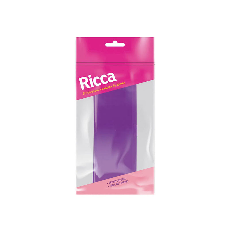 Estojo Porta Escova e Pasta de Dente Ricca