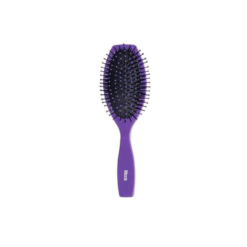 Escova Para Cabelo Oval com  Almofada Ricca