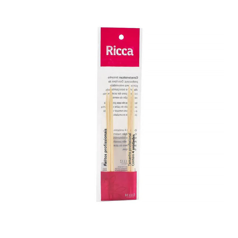 Kit Palitos  Profissionais Ricca 4 Unidades