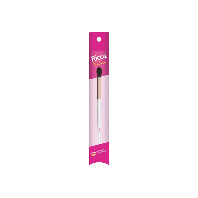 Pincel de Esfumar Rose Gold Ricca