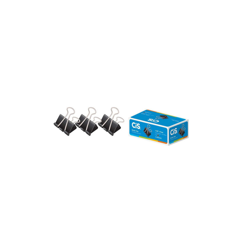 Prendedor de Papel 41mm Cis 12 Unidades
