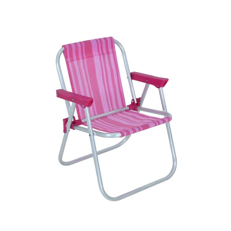 Cadeira Infantil em Alumínio Rosa Bel