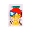 Kit Tênis de Mesa 2 Raquetes + Suporte + Rede + 3 Bolinhas n°40 Bel