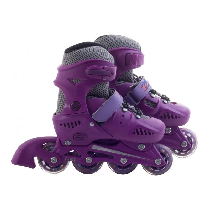 Patins Inline Roller Premium P Ajustável Abec 5 - Belfix