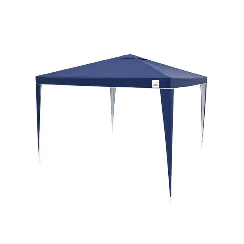 Tenda Gazebo Tubular 2,4 m x 2,4 m Poliéster Azul Bel