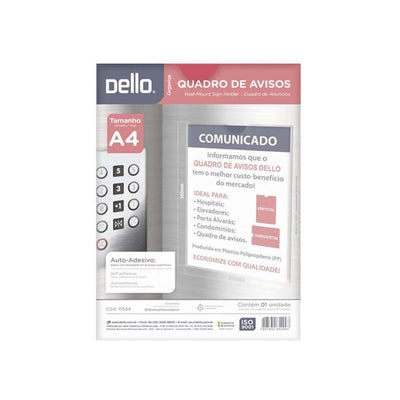 Quadro Multiuso A4 CRISTAL DELLO 0533.H.0012