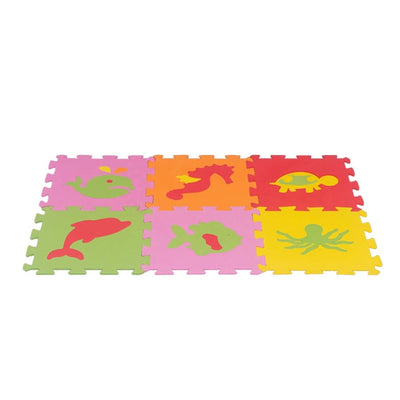 TAPETE TATAME FUNDO DO MAR DE EVA 28X28CM 5 MM