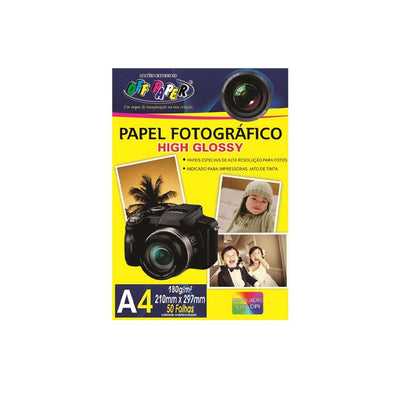 PAPEL FOTOGRÁFICO A4 180G 50 F