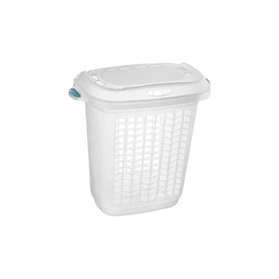 Cesto de Roupas Telado Retangular Plasvale 46L