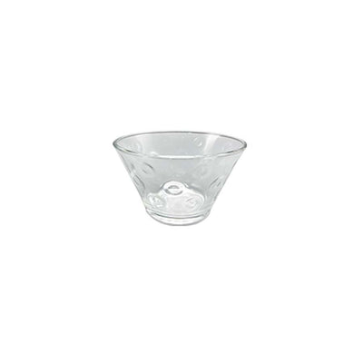 BOWL PEQUENO COM TEXTURA 350M COR TRANSPARENTE