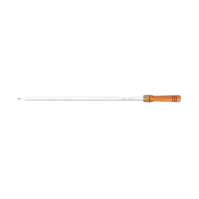 ESPETO ALUMÍNIO SIMPLES PARA CHURRASCO  1 M