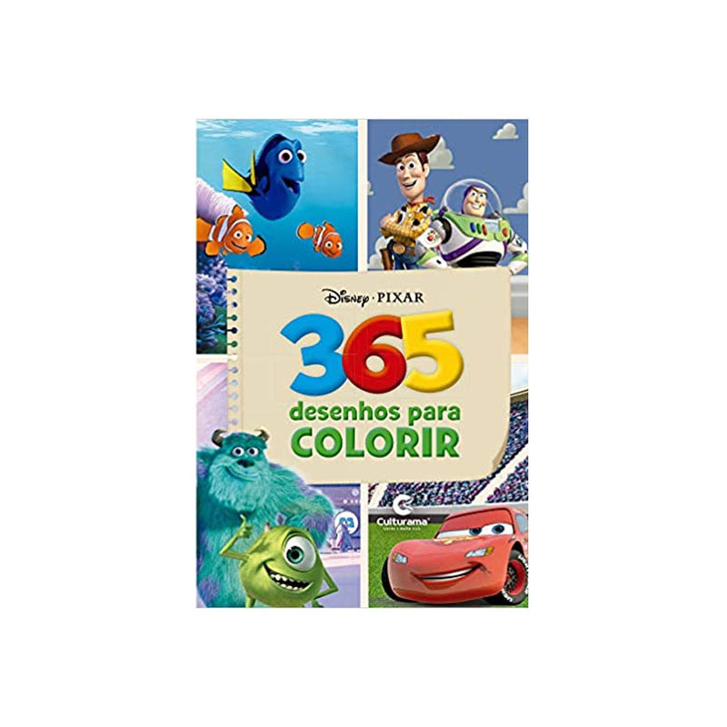 365 Desenhos para Colorir Disney Pixar