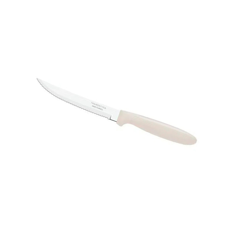 Faca para Churrasco Tramontina Ipanema com Lâmina em Aço Inox e Cabo de Polipropileno Cinza