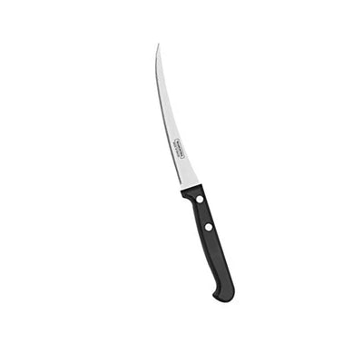 Faca Para Tomate Tramontina Ultracorte Com Lâmina Em Aço Inox E Cabo De Polipropileno Preto 5"" Tramontina Preta