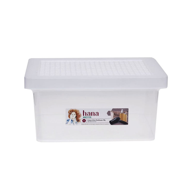 Caixa Multiuso Cristal 18l - Ordene