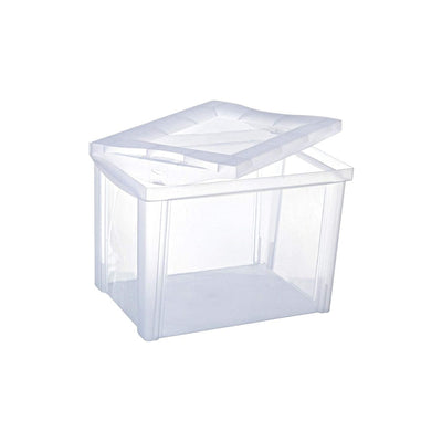Organizador Plástico 30 Litros Cristal - Ordene