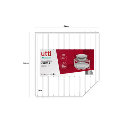 Organizador de Canto Metal 25x15cm - Ordene