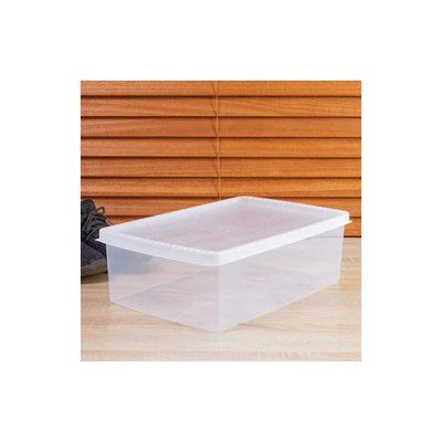 Caixa Plástica para Sapato 35x23cm - Ordene