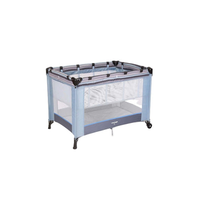 Berço Portátil Fit Voyage Azul Geo