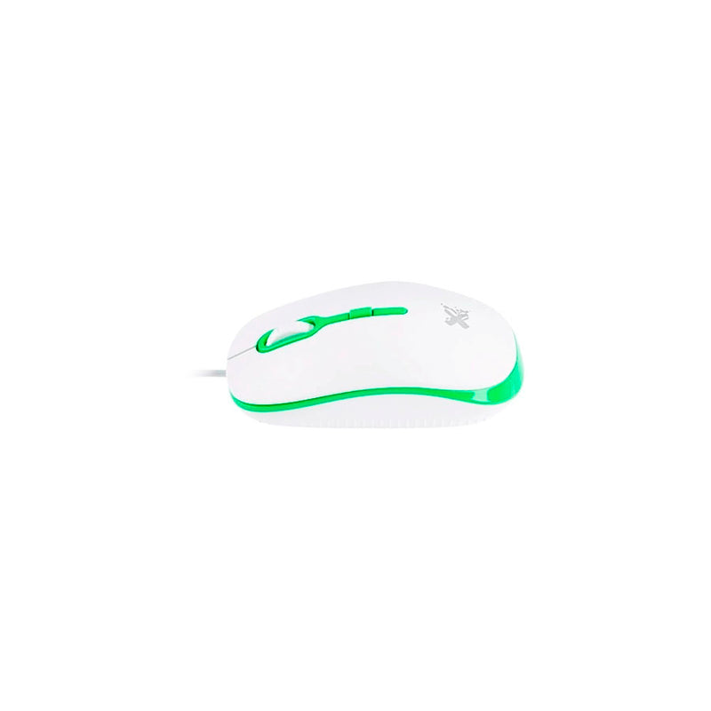 Mouse Óptico Soft Verde 1200 DPI Maxprint