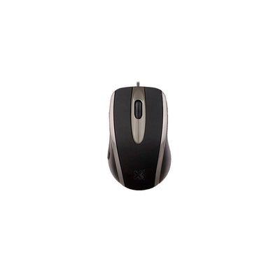 Mouse Techzone Preto/Cinza Maxprint