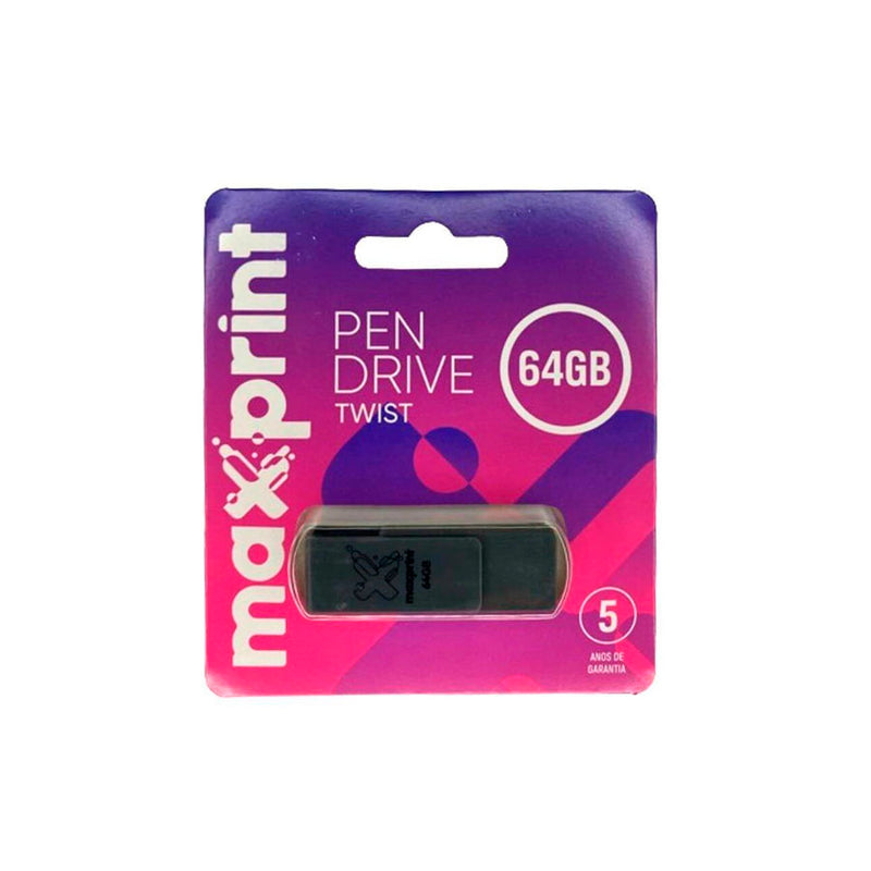 Pen Drive Maxprint 64GB ­ Twister