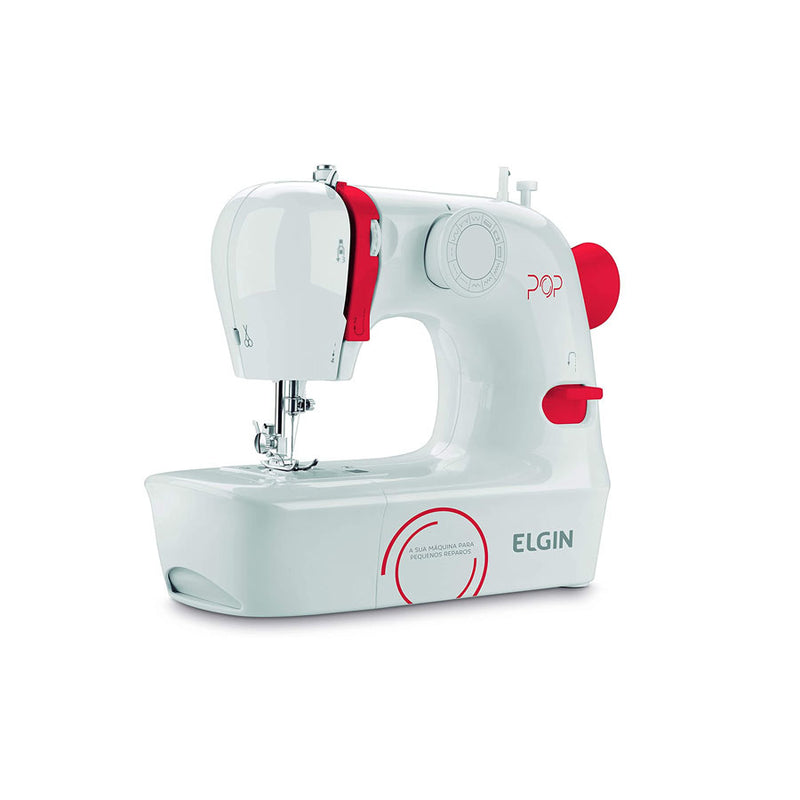 Máquina De Costura Elgin Portátil Pop BL1009 9 Pontos Bivolt