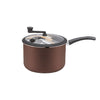 Pipoqueira Antiaderente Marrom Premium - PANELUX