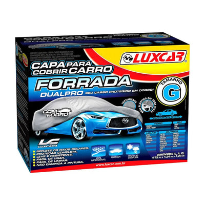 Capa para Cobrir Carro DualPro Preta - Grande