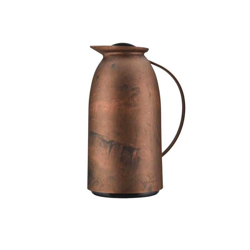 Garrafa Térmica Invicta vg Wood 750ml Mogno