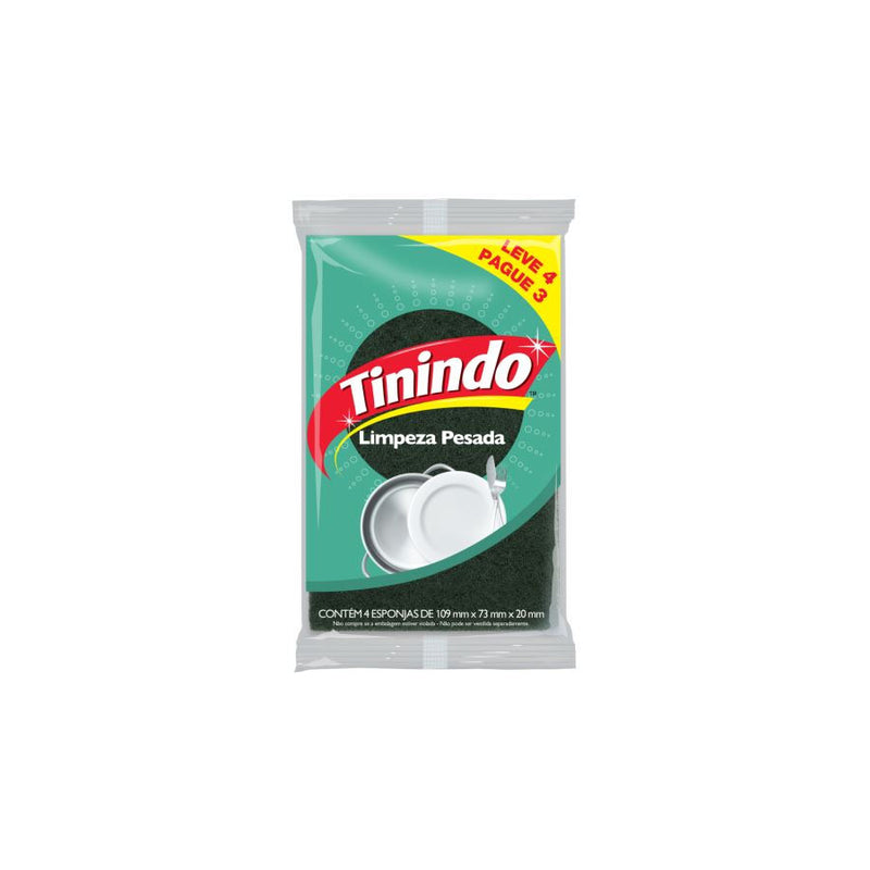 Esponja Tinindo Multiuso Leve 4 Pague 3